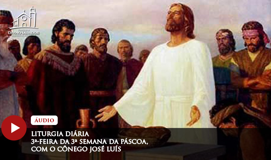 Liturgia Diária | 3ª-feira da 3ª Semana do Tempo Pascal, com o Cônego José Luís