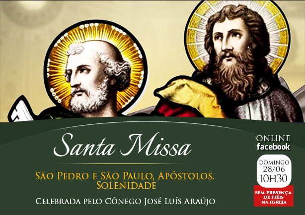 Santa Missa | 28 de junho 2020 às 10h30