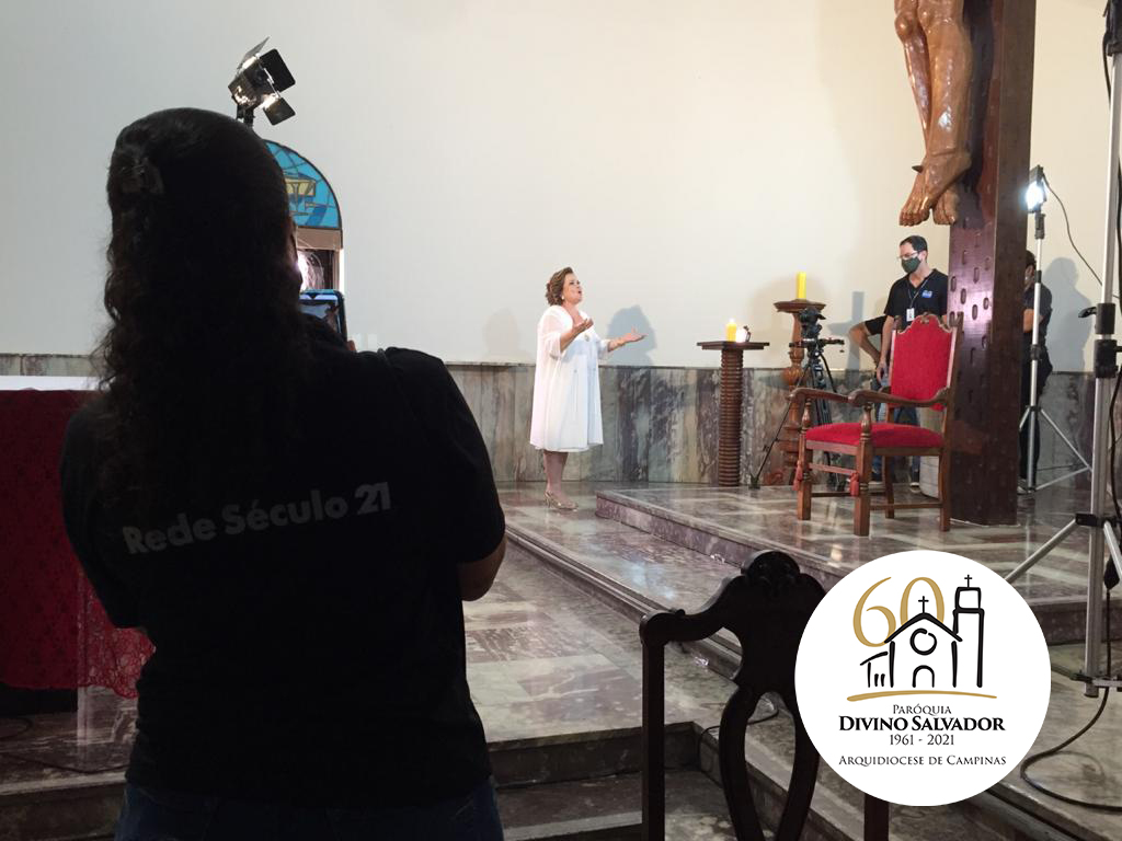 Fotos: gravação do programa da cantora e apresentdora Maria do Rosário na Divino Salvador
