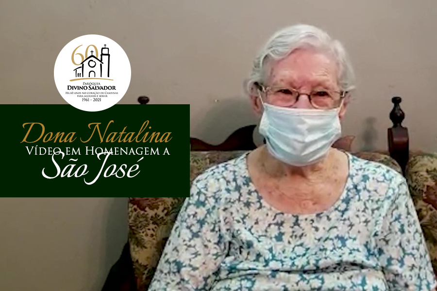 Vídeo: No dia de São José, D. Natalina faz homenagem ao Santo e aos 60 anos da Paróquia Divino Salvador