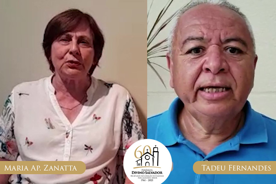 Divino Salvador, 60 anos – Maria Ap. Zanatta e Tadeu Fernandes