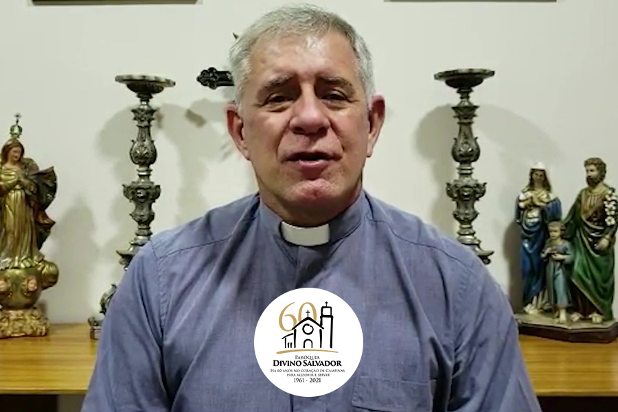 [Vídeo] Cônego José Luís faz sua homenagem à paróquia