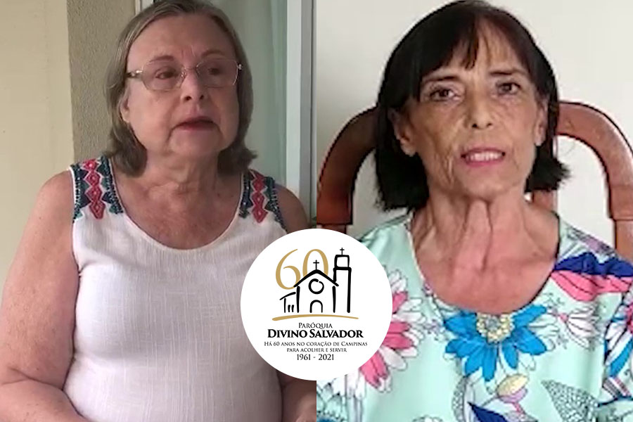 Divino Salvador, 60 anos – Depoimento: Iria Maria Ramos e Raticliff Maria Bravieira