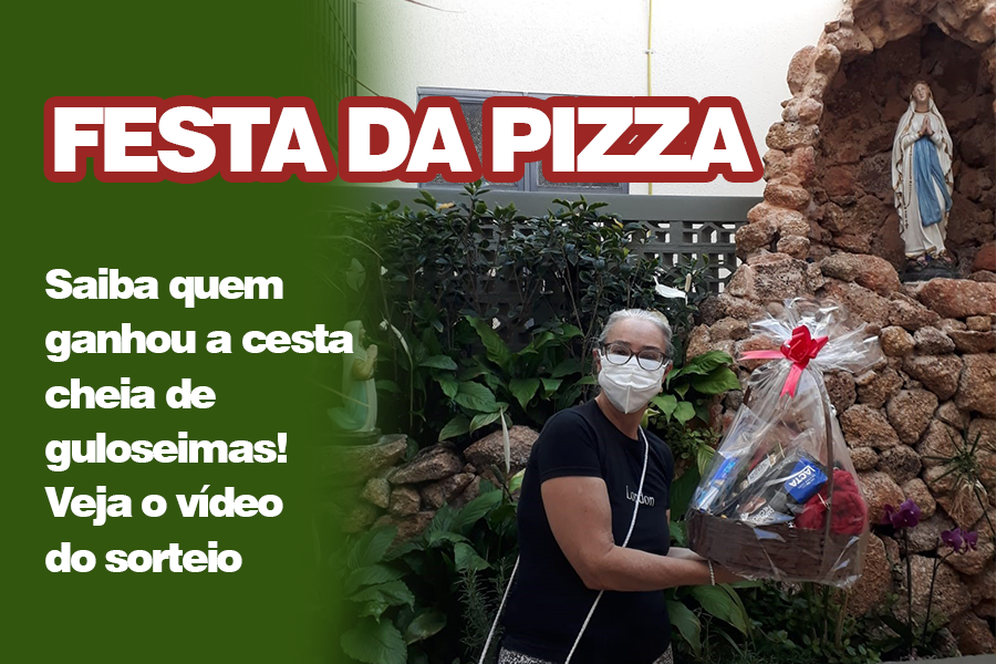 Saiba quem ganhou o sorteio da Cesta da Festa da Pizza