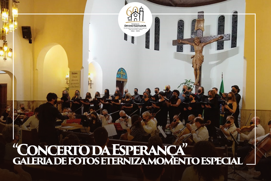 “Concerto da Esperança”: galeria de fotos eterniza momento especial